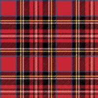 餐巾33x33厘米 - Scottish Red 