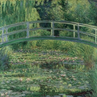 Napkins 33x33 cm - Water-Lily Pond 