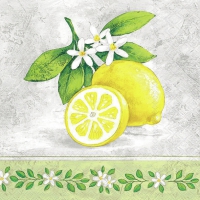 Servietten 33x33 cm - Lemon Branch 