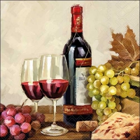 Serwetki 33x33 cm - Wine & grapes 