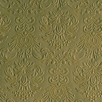 Servietten 33x33 cm - Elegance olive green