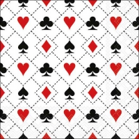 Servilletas 33x33 cm - Cards 