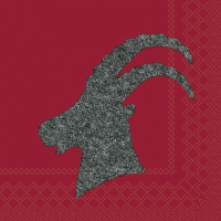 餐巾33x33厘米 - Capricorn Red 