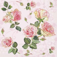 Serviettes 33x33 cm - Rosie Rose 