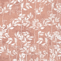 Servietten 33x33 cm - Leaves Pattern Rose 
