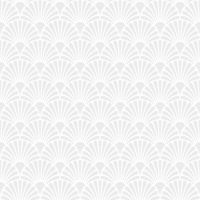 餐巾33x33厘米 - Art Deco White/Pearl 