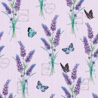Servietten 33x33 cm - Lavender With Love Lilac 