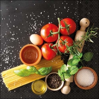 Servilletas 33x33 cm - Italian food 