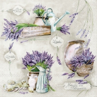 餐巾33x33厘米 - Fleur De Provence 