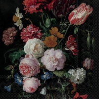 餐巾33x33厘米 - Still Life With Flowers 