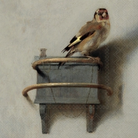 Салфетки 33x33 см - The goldfinch 