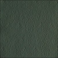 Servetten 33x33 cm - Elegance deep forest green