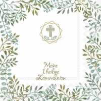 Салфетки 33x33 см - First communion 