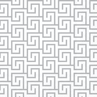 Servietten 33x33 cm - Greek key white/silver