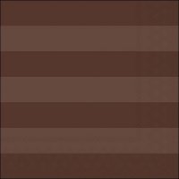 Servetten 33x33 cm - Block stripe dark brown