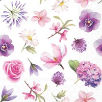 餐巾33x33厘米 - Flower heads