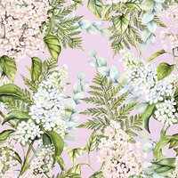 Napkins 33x33 cm - Soft lilacs lilac