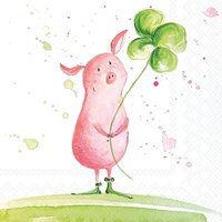 Napkins 33x33 cm - Sweet and lucky