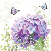 Napkins 33x33 cm - Hydrangea ball