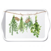 tray - Tray Melamine 13x21 cm Fresh Herbs