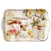 Tablett - Tray Melamine 13x21 cm Wonderful Autumn
