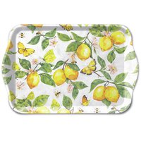 Tablett - Fresh lemons white