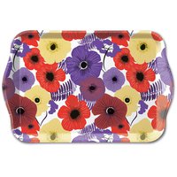 Tablett - Colourful flowers lila