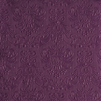 Napkins 40x40 cm - Elegance aubergine 