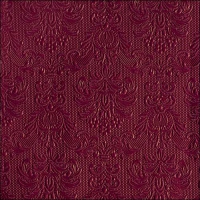 Tovaglioli 40x40 cm - Elegance ruby red 