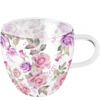 Porcelain Cup - Double Walled Glass Josephine