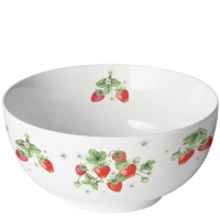 Porcelain bowl - Bowl Bunch of strawberries