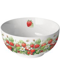 Porzellan-Schale - Juicy strawberries
