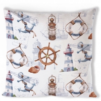 Kussen 40x40 cm -  40x40 cm Welcome Aboard
