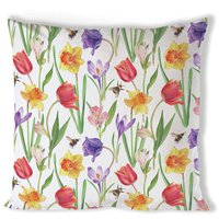 Kissenhülle 40x40 cm -  Flowers in spring