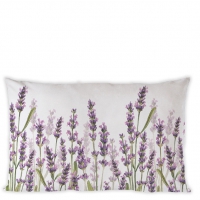 Cushion 50x30 cm -  50x30 cm Lavender Shades White