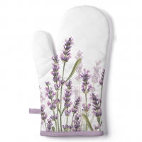Handschuh - Lavender Shades White