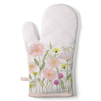 烤箱手套 - Pastel flowers pink