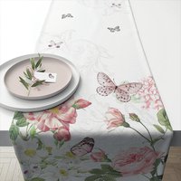 Table runner -  Amelia white