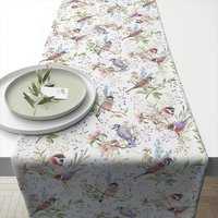 Table runner -  Busy birds