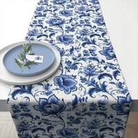 榜亚军 -  Delft Blue florals