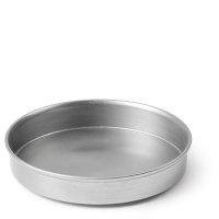 Candle holder metal -  big silver