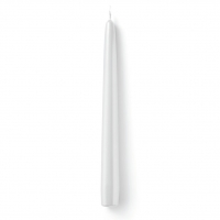 12 pointed candles -  White