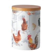 Barattolo di stoccaggio medio - Storage Jar Medium Chicken Farm