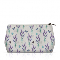 cosmetic bag - Cosmetic Bag Lavender With Love Cream