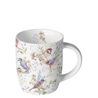 Porcelain mug 0.2 L - Busy birds