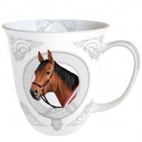 Tasse en porcelaine -  Classic Horse