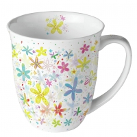 Tasse en porcelaine -  Fancy Flowers