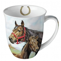 Porcelain Cup -  Horse Love