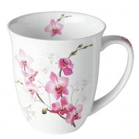 Taza de porcelana -  Orchid