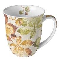 Kubek porcelanowy 0,4 litra -  Castanea